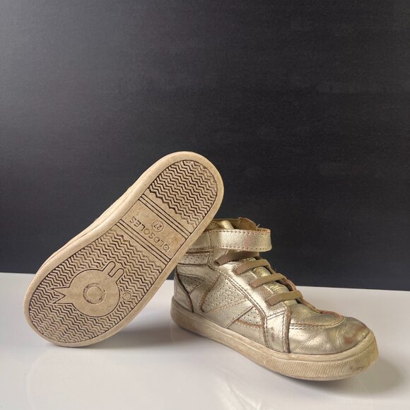 Old Soles Boy's and Girl's Cheersta Casual Shoes - Metallic - Picture 2 of 4
